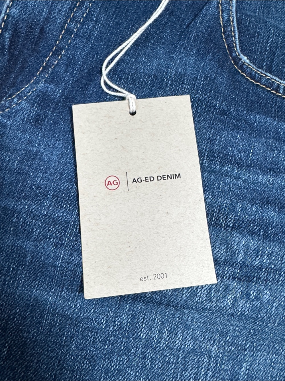 AG - Denim Haley Cut off shorts 28 - Picture 3 of 5